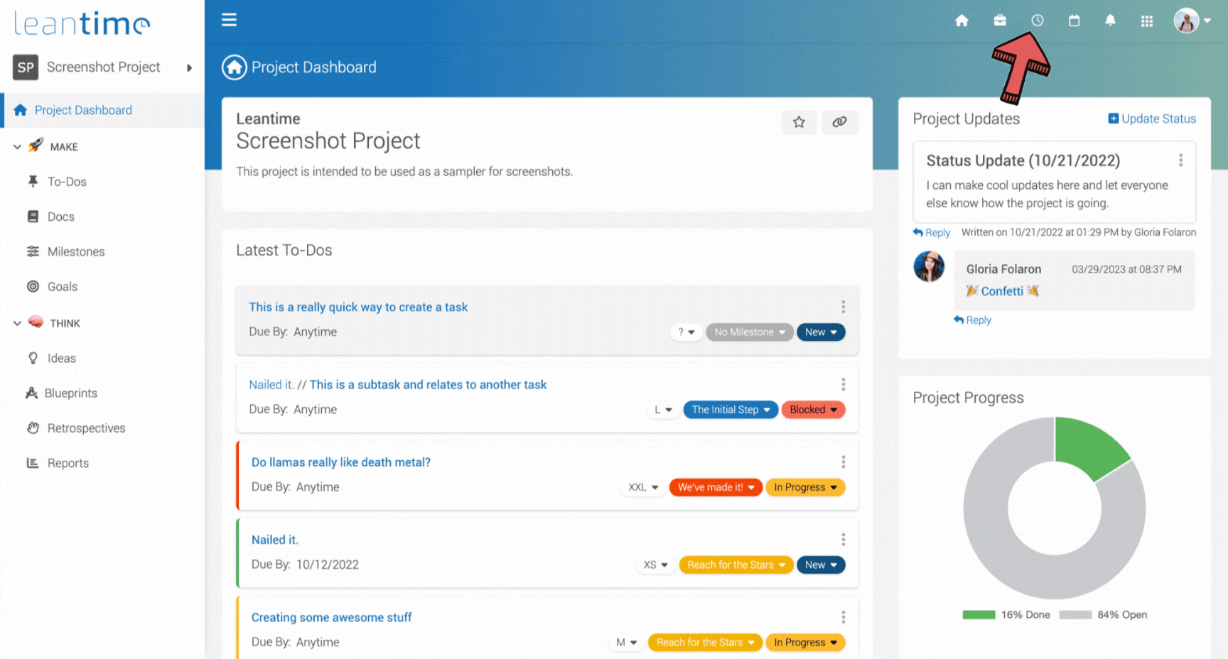 How to Track Time in Leantime - Leantime