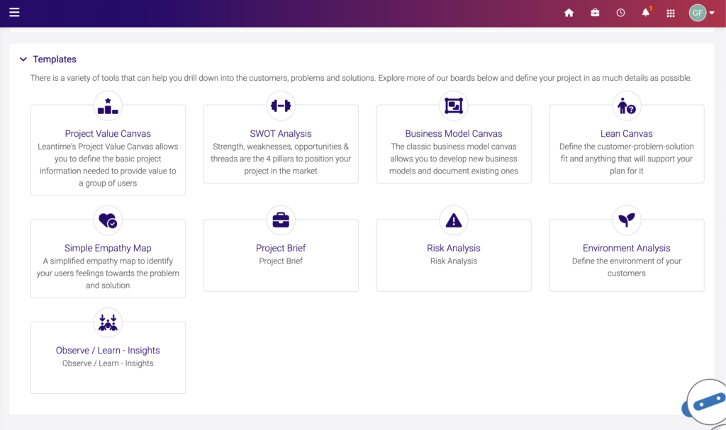 Leantime Templates