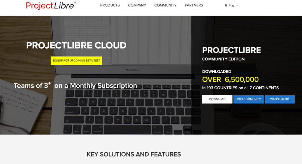 ProjectLibre Management Tool