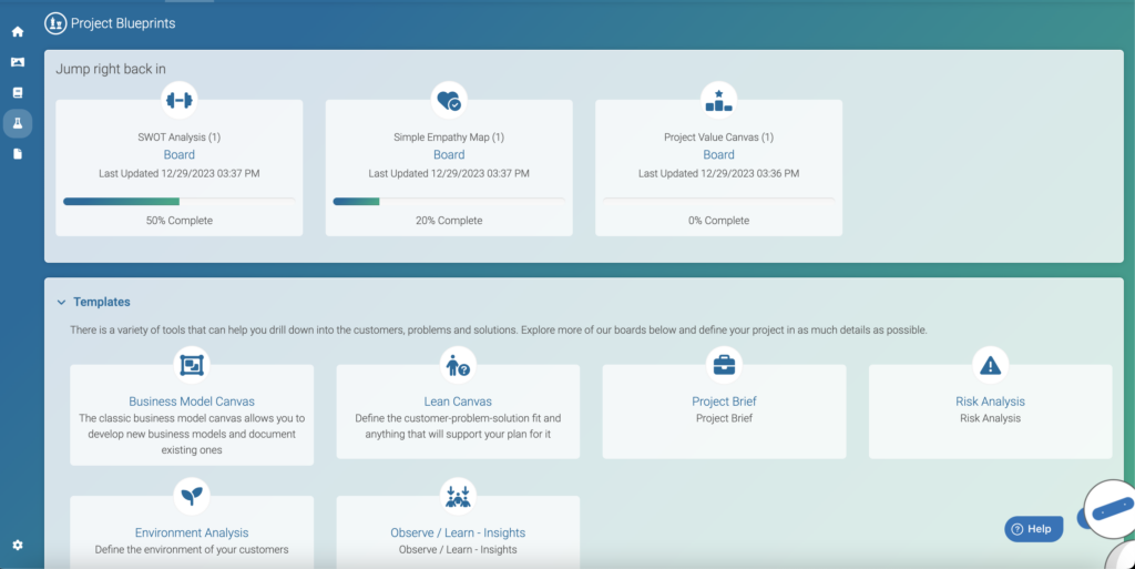 Strategic Blueprints in Leantime