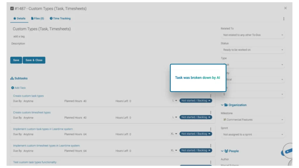 AI Breaking Tasks Down Into Smaller To Do Lists