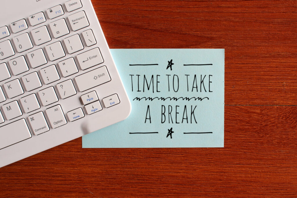 Productive People Take Breaks